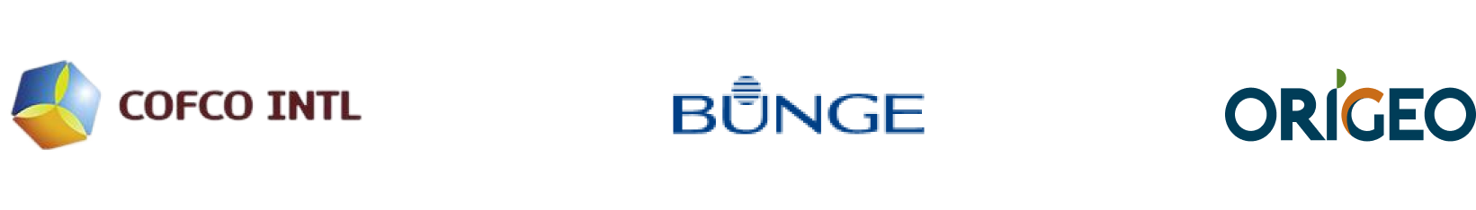 COFCO INTL, BUNGE, ORIGEO